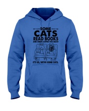Some cats read books Hooded Sweatshirt tile