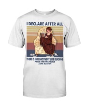 Book No enjoyment like reading Premium Fit Mens Tee tile