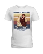 Book No enjoyment like reading Ladies T-Shirt tile