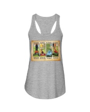 Gardening Lawn mower Be strong when you are weak Ladies Flowy Tank tile