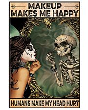 Makeup makes me happy 24x36 Poster front