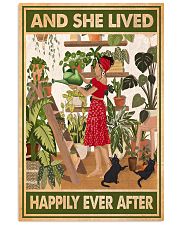 Garden And she lived happily ever after Vertical Poster tile