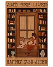 Book And she lived happily ever after Vertical Poster tile
