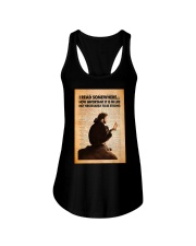 Book I read somewhere Ladies Flowy Tank tile