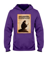 Book I read somewhere Hooded Sweatshirt tile