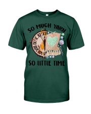 Knitting So much yarn So little time Premium Fit Mens Tee tile