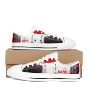 Guitar Electric Custom Women's Low Top White Shoes tile