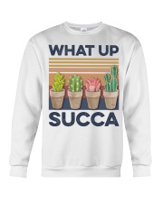 Gardening What up succa Crewneck Sweatshirt tile