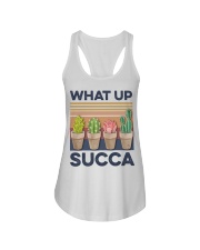 Gardening What up succa Ladies Flowy Tank tile