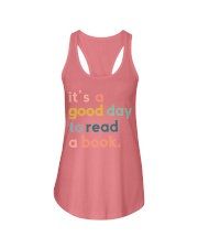 Book118 It's a good day to read a book Ladies Flowy Tank tile