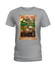 Gardening And she lived happily ever after Ladies T-Shirt tile