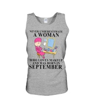 MK278 Born in September Unisex Tank tile