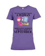 MK278 Born in September Premium Fit Ladies Tee tile