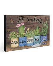 Gardening It's okay Gallery Wrapped Canvas Prints tile