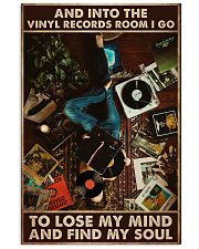 Vinyl to lose my mind and find my soul Vertical Poster tile