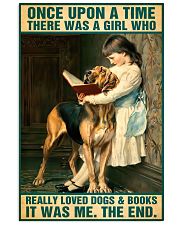 Book Once upon a time there was a girl Vertical Poster tile