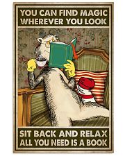 Book Sit back and relax 24x36 Poster front