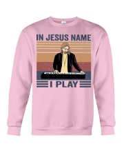 Piano In Jesus name I play Crewneck Sweatshirt tile