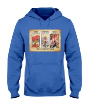 Knitting Jesus in her heart Yarn in her hand Hooded Sweatshirt tile