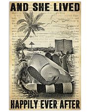 Book And she lived happily ever after 24x36 Poster front