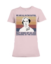 We are all in the gutter Premium Fit Ladies Tee tile