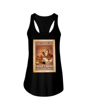 Book Read Drink Know things Ladies Flowy Tank tile