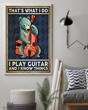 Bass Guitar That's what I do 24x36 Poster lifestyle-poster-1