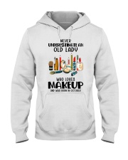 Makeup277 October Hooded Sweatshirt front