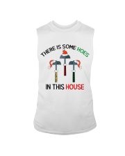 Gardening There Is Some Hoes Christmas Sleeveless Tee tile