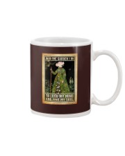 Gardening Into the garden I go Mug tile