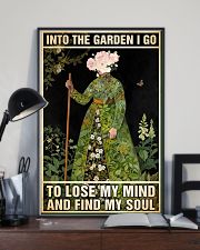 Gardening Into the garden I go 24x36 Poster lifestyle-poster-2
