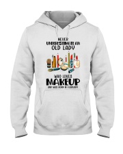 Makeup277 February Hooded Sweatshirt front