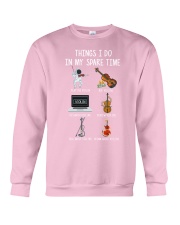Violin In my spare time Crewneck Sweatshirt tile