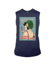 Make177 Give A Girl The Right Makeup Sleeveless Tee tile