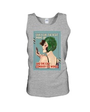 Make177 Give A Girl The Right Makeup Unisex Tank tile
