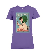 Make177 Give A Girl The Right Makeup Premium Fit Ladies Tee tile