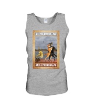 Vinyl All you need is Unisex Tank tile