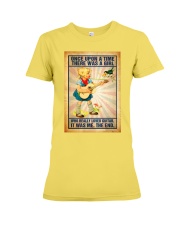 Guitar Once upon a time Premium Fit Ladies Tee tile