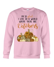 Book There are Octobers Crewneck Sweatshirt tile