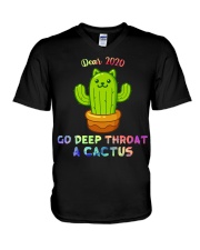 Gardening Cactus Dear 2020 V-Neck T-Shirt tile