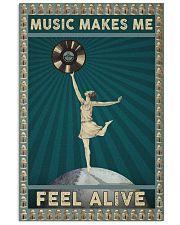 Vinyl Records Feel Alive Vertical Poster tile