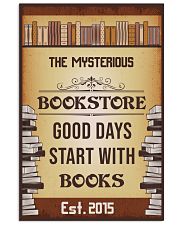 Book Good days start with books Vertical Poster tile