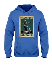 Vinyl You and me Hooded Sweatshirt tile