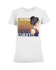 Reading Nerdy059 Premium Fit Ladies Tee tile
