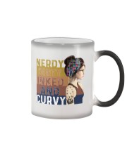 Reading Nerdy059 Color Changing Mug tile