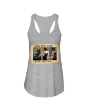 Vinyl lose your mind Ladies Flowy Tank tile