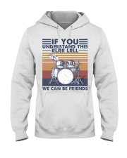 Drum This RLRR LRLL Hooded Sweatshirt front