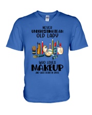 Makeup277 April V-Neck T-Shirt tile