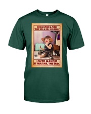 Makeup A girl who really loved makeup Premium Fit Mens Tee tile
