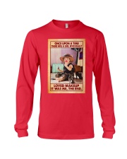 Makeup A girl who really loved makeup Long Sleeve Tee tile